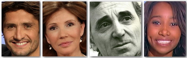  rhinoplasties Mireille Darc, Charles Aznavour, carla Bruni 